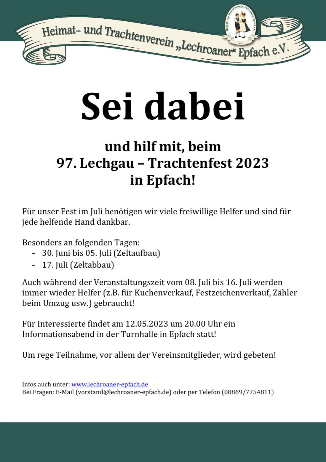 Sei dabei